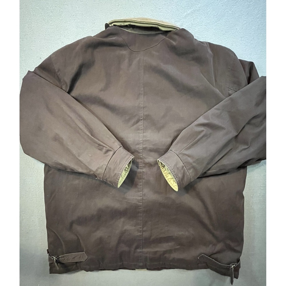 Woolrich Mens XL Field Barn Jacket Style 15402 Vintage 1990s Outdoor Coat - Picture 3 of 13